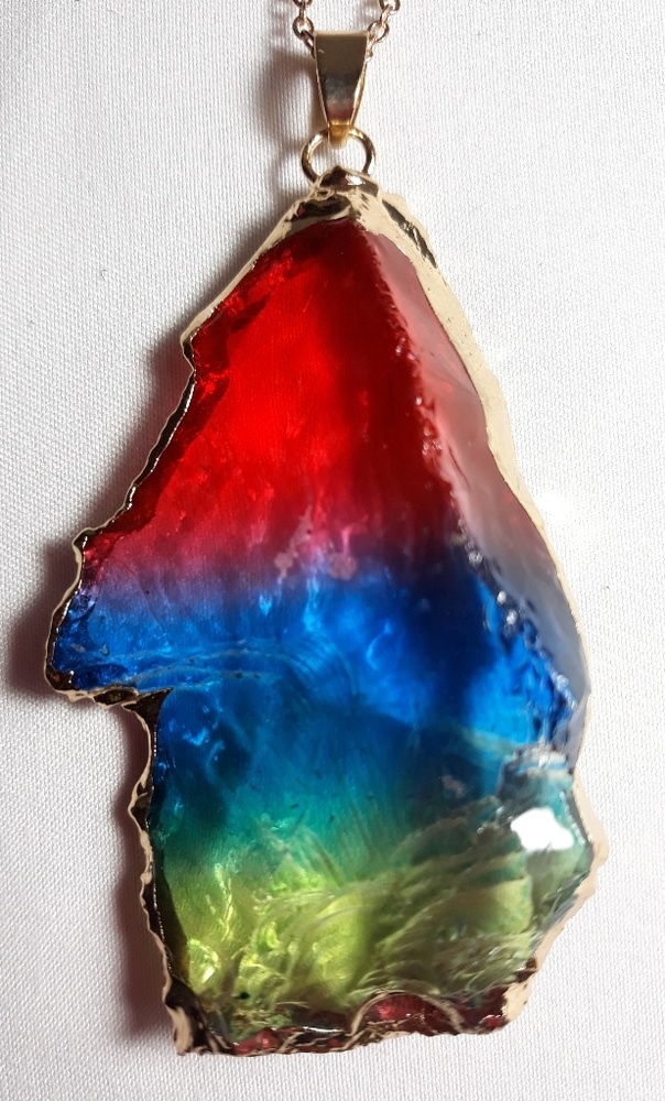 Rainbow Quartz Necklace